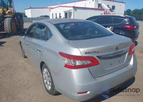 2013 Nissan Sentra Sv из США, поврежденный, VIN 3N1AB7AP0DL678746